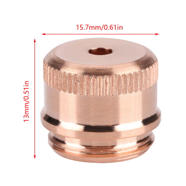 5st 70-100A Plasmaskärbrännare Skärmlock för Thermal Dynamics SL60/SL100, Passar 9-8239