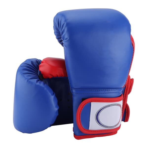 Junior Boxhandskar 1 par, Boxningssäck & Träningshandskar för Pojkar Flickor, Blå