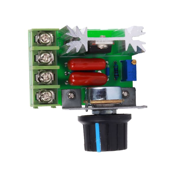 2000W AC Motor Hastighedsregulator 50-220V 25A Variabel Rotationskontrol til Elektrisk Ventilator