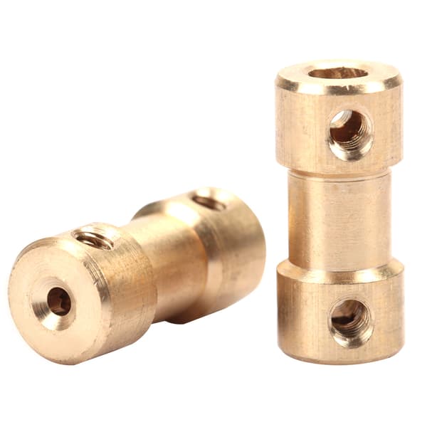 5 stk. kobbermotorakselkobling adaptermuffe, 2,3-4,0 mm overførselsledsæt