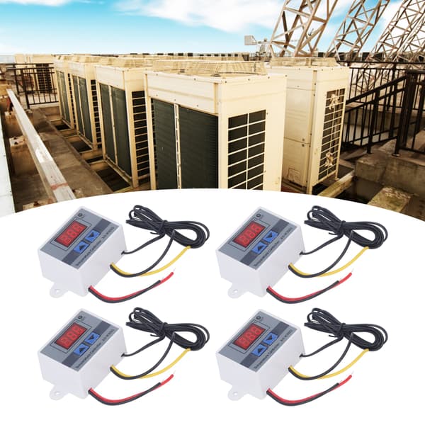 4 STK 12V LED Digital Termostat Modul Temp Controller 120W Varme Køleafbryder