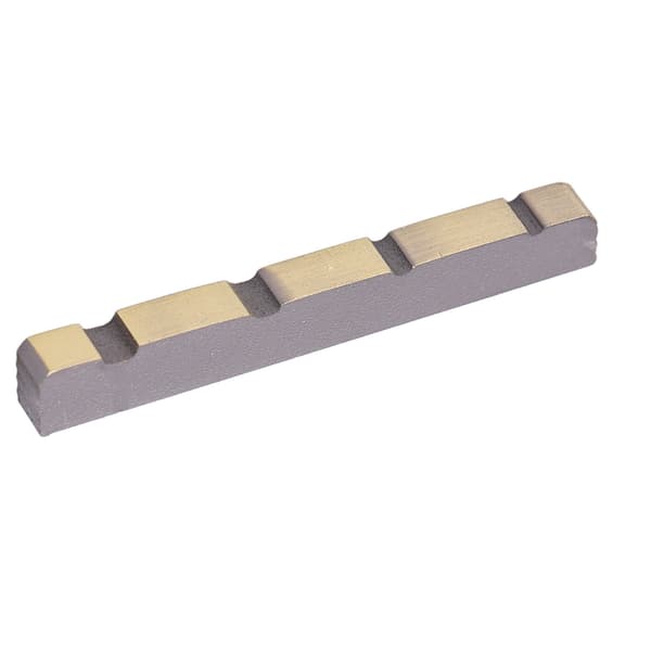 4-strenget basbro 38 mm forudslidset bærbar messing basguitarbro