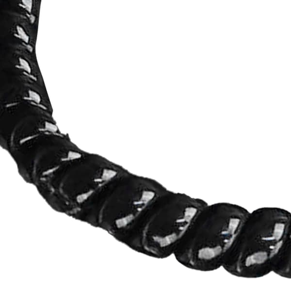 Svarta spiralhårband, högelastiska hårelastiker, hårband som inte drar, trasselfria hårband