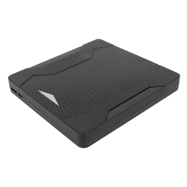 USB 3.0 Type-C Bærbar Ekstern DVD-brænder/-læser, Stille Driverfri CD/DVD-brænder med LED-lys