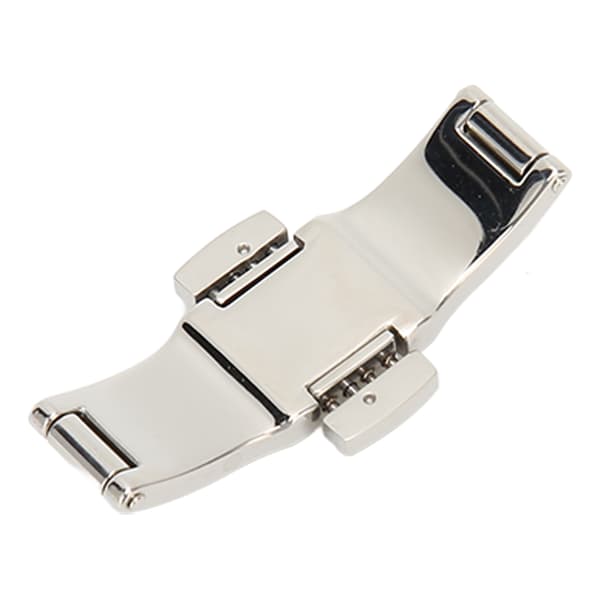 Armbåndsur Rustfrit Stål Foldbar Udløserlås Trykknap Spænde Montering 6 X 19mm / 0.2 X 0.7in