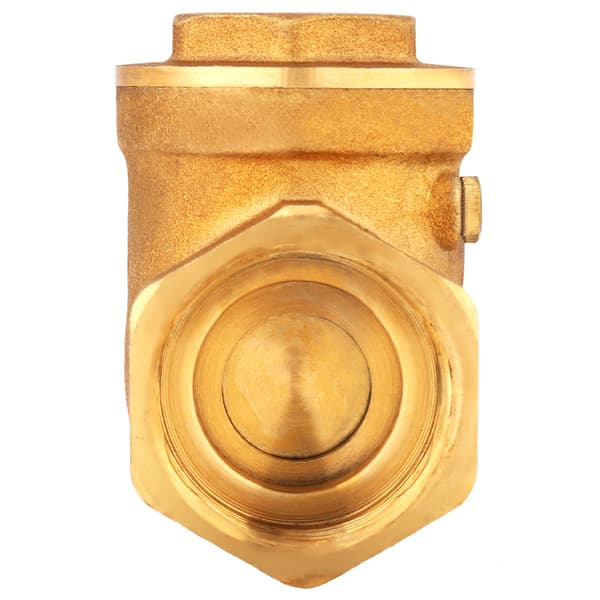 1 st DN25 Mässing Backventil Invändig Gänga 232PSI Icke-retur Vatten Backflödesförhindrare