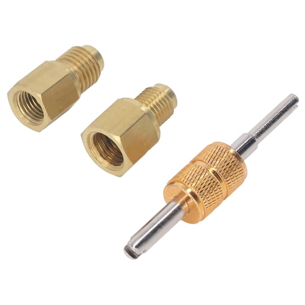 Kølemiddeltankadapter 1/2 ACME til 1/4 SAE - 1/4 SAE til 1/2 ACME Fittings