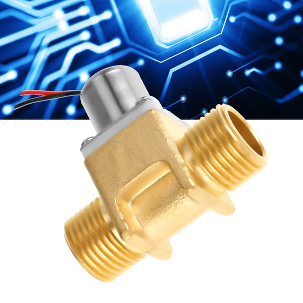 Mässing 1/2\" 4.5V DC Puls Magnetventil för Vattenflödeskontroll