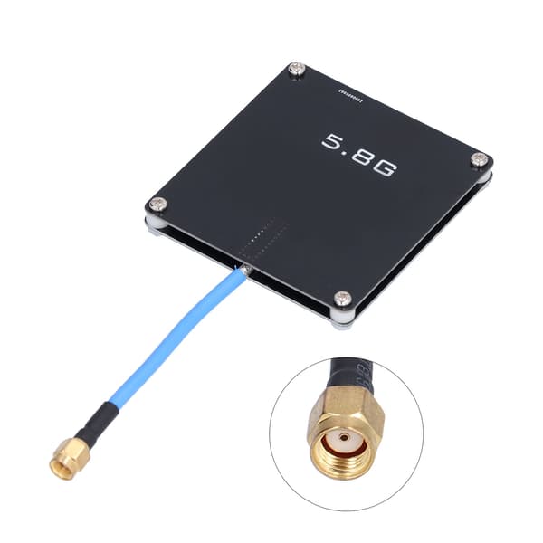 5.8G 15dBi FPV Antennpanel Högförstärkande Riktad Patch Board SMA Hane