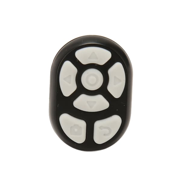Trådlös Scroll Ring Fjärrkontroll Sidvändare för iPhone iPad iOS Android Surfplatta Svart