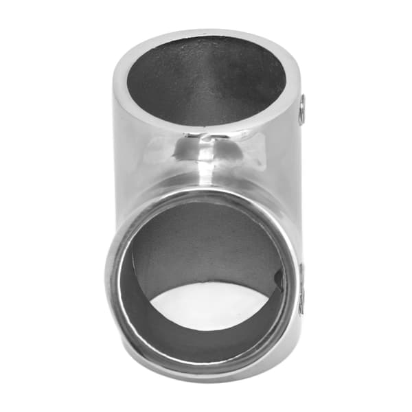 Rustfrit Stål 60° 3-Vejs Bådgelænderbeslag, 22mm (7/8\") Rørforbinder, Marine Dæk Tilbehør