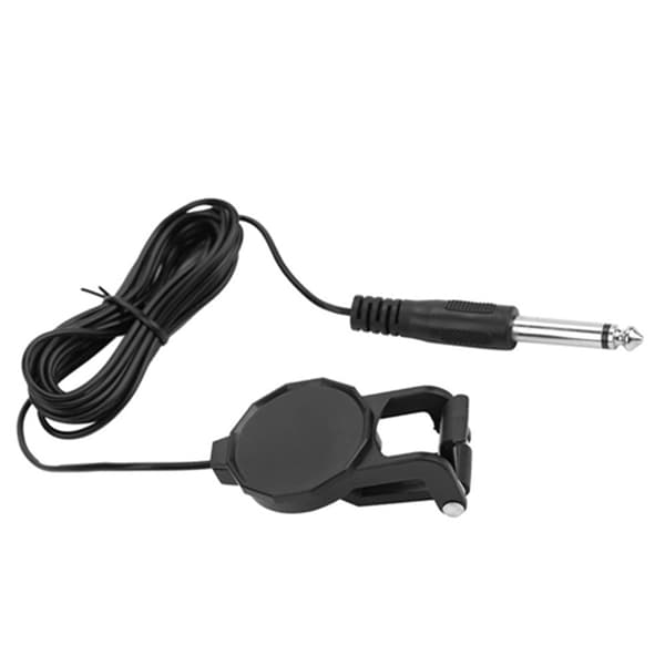 3,5 mm Piezo Pickup Mikrofonklämma för fiol akustisk gitarr