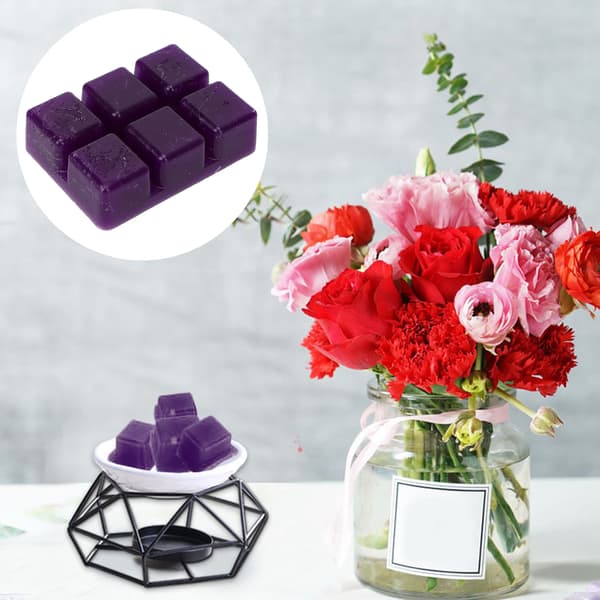 Aromaterapi Vaxsmältor Sojaextrakt Växtdoft Avkopplande Doftande Vaxblock 2.5oz Lavendel