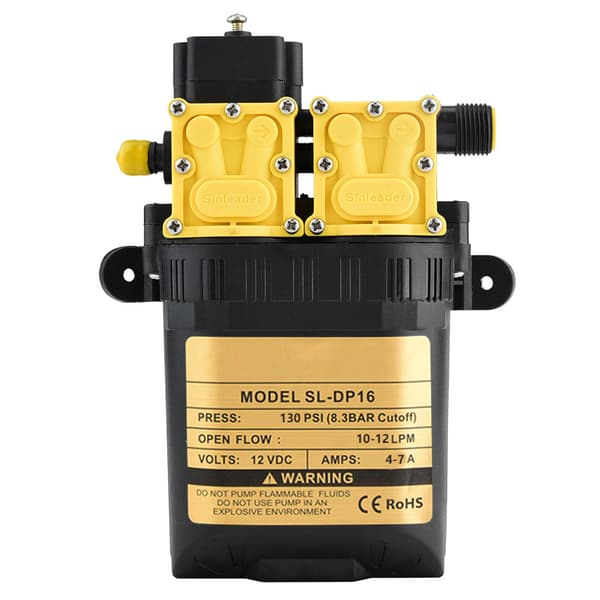 12V Högtrycks Elektrisk Vattenpump Spruta för Jordbruk