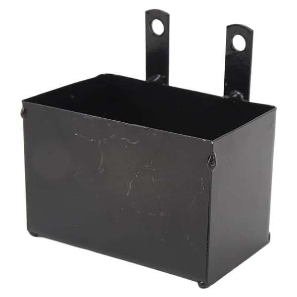 Batteribærer Sort Rustfri Robust Struktur til 50cc Til 125cc ATV Motorcykel Dirt Bike