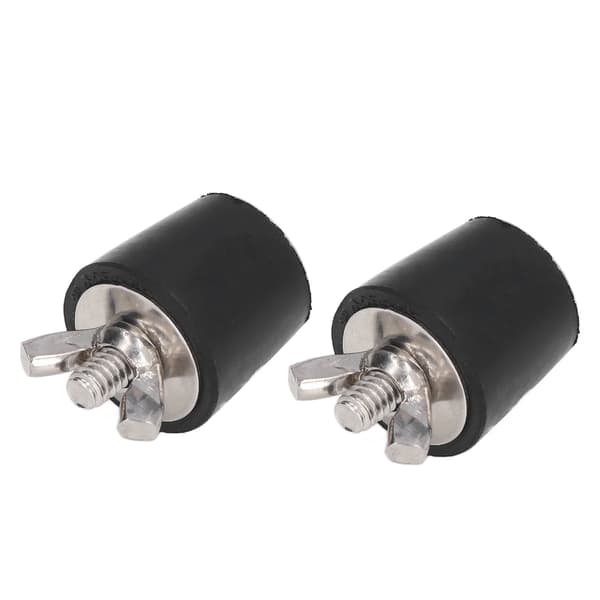 2-pack poolvinterplugg avsmalnande gummiproppar pooltillbehör 25 mm