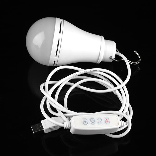 5V USB LED Nødlys til Udendørs Camping Vandring Læsning 10W