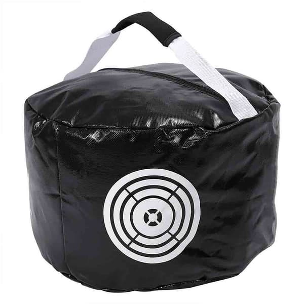 Golf Swing Practice Trainer Smash Impact Contact Strength Golfer Drill Bag Black