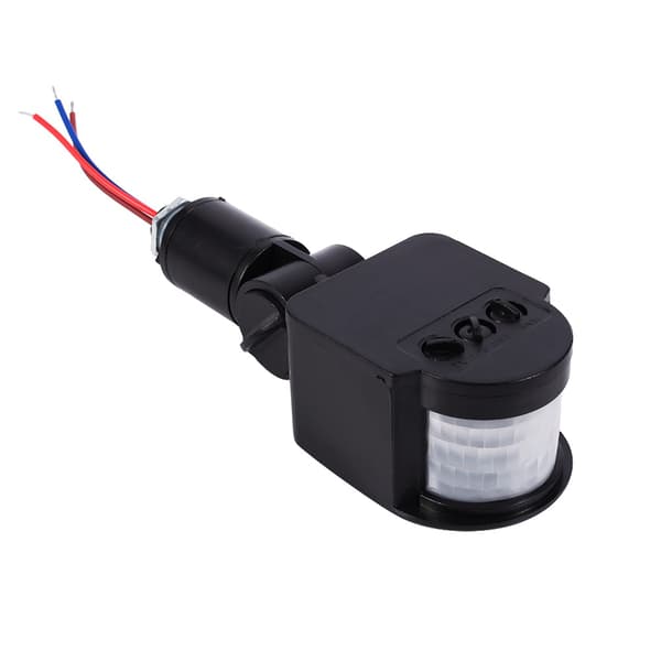 Utomhus LED 90-250V 180° Infraröd PIR Rörelsesensor Väggljusströmbrytare