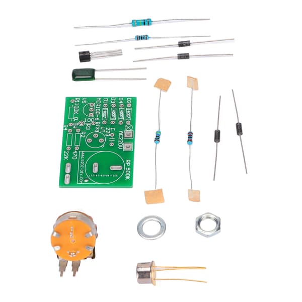 BT33 Transistor Lampe Dæmper Modul Sæt, DIY Elektronisk Produktionskort, Justerbar Bordlampe Dæmpning