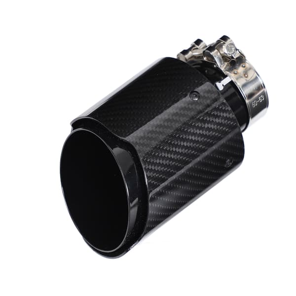 Bil Universal Avgasrör Ändrör Biltillbehör Inlopp 63mm Utlopp 101mm