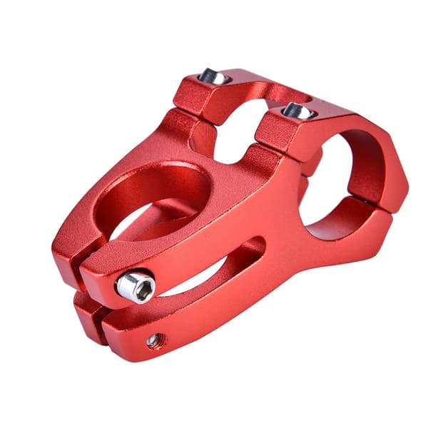 31,8 mm aluminiumslegering MTB-styr Solid frempind cykelkomponent 1 stk (rød)