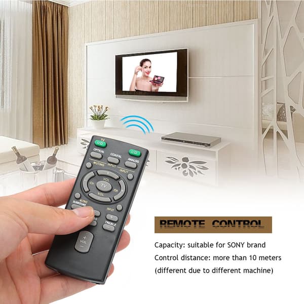 Universal RM-ANU159 fjärrkontrollersättning för Sony Soundbar