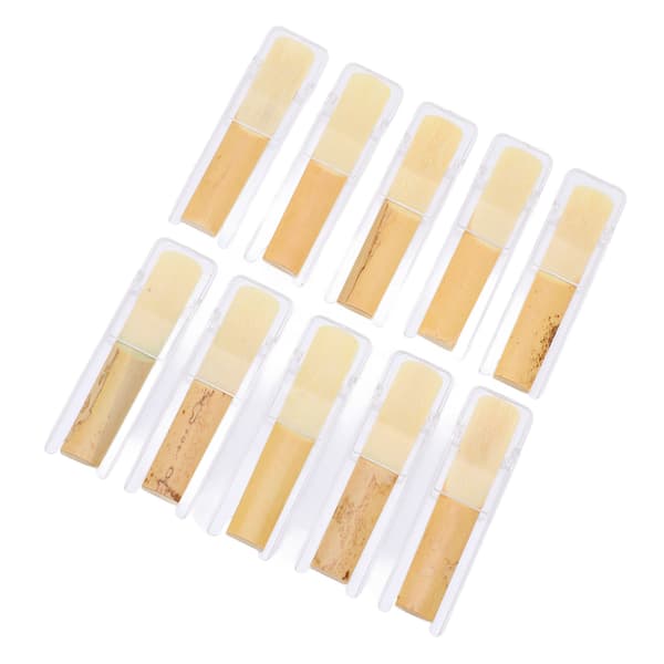 10-pack 2,5 styrka B-klarinettrör vibrerande rörbladstillbehör