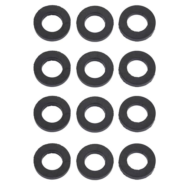 12-pack 1/2\" gummipackningar för duschkranrör, reparationssats för VVS