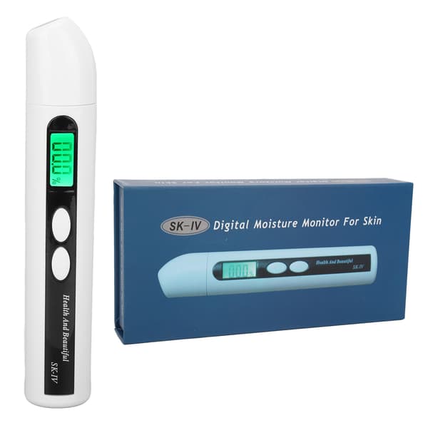Ansiktshudtestare Digital LED-displaydetektor Biosensing-teknik Hudfuktighetsanalysator