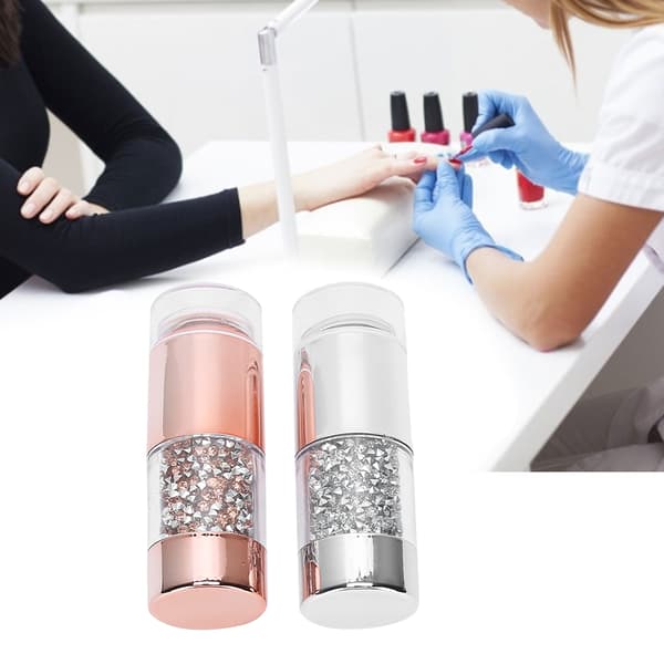 Neglekunststempler Professionel Silikone Dobbeltendet Negle Manicure Stempler Forsegling til Kvinder