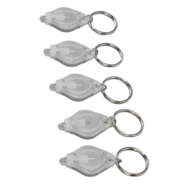 Mini bärbar LED-nyckelringficklampa för smyckesdetektering