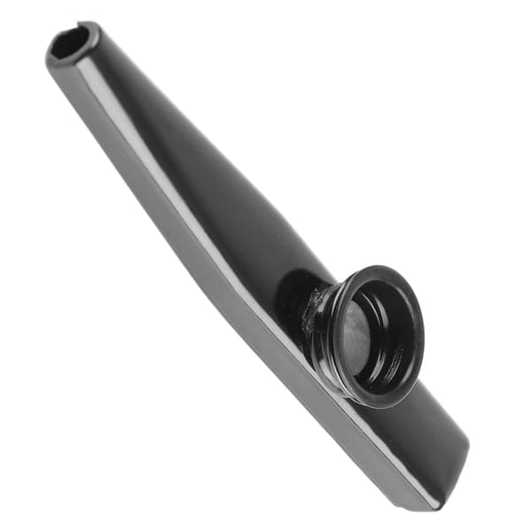 Kazoo i aluminiummetall, lätt fickgitarrkompanjon, blåsinstrumentpresent, 1 st