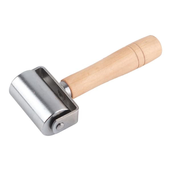 DIY Læder Håndarbejde Glatter 35mm Læder Rulleværktøj Læderhåndværk Kantfolder (Medium)