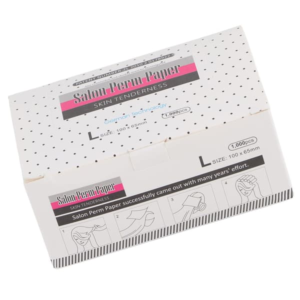 Frisörsalong Ultratunt Hår Permanent Papper Mesh Andningsbart Permanentpapper Frisörverktyg