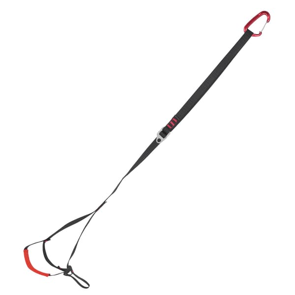 Justerbar Polyester Ascender Rem 80-135cm 16KN til Bjergbestigning Redning Abseiling Klatring 1 stk