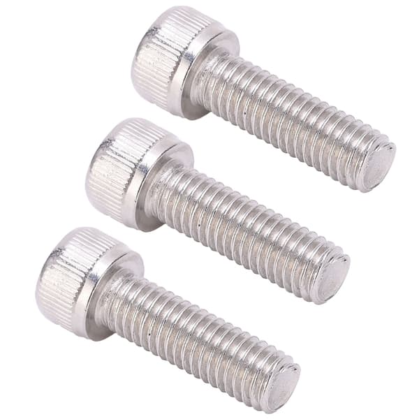 M8x25mm 304 rustfrit stål unbrakonbolte, 50-delt befæstelsessæt
