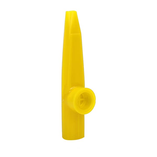 Plast Mini Bärbar Kazoo Ukulele Gitarr Kompis Lätt att lära sig musikinstrument (Gul)