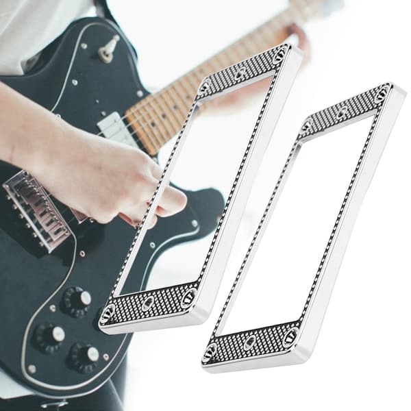 Elgitarr Humbucker Pickup Monteringsring, Metall Monteringsring för Gitarrdelar Tillbehör