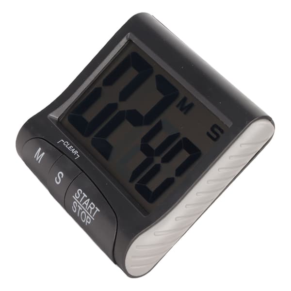 2 st digital timer multifunktionell magnetisk digital nedräkningstimer med stor digital display för kontorskök