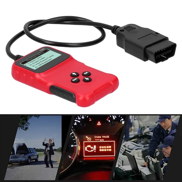 Bil OBD2 Diagnostisk Scanner Motor Fejldetektor 5 Sprog Kode Læser V309 Værktøj