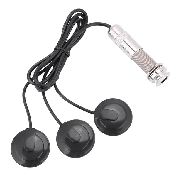6,35 mm Piezo Pickup-givare för akustisk gitarr, ukulele, mandolininstrument
