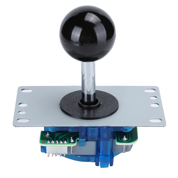 Arcade Joystick Gaming Console Controller, Højfølsom Lag-fri Kamp Pad, Sort Tilføjelse