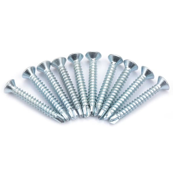 Itsekierteittävä ruuvisarja, litteä pää, 50 kpl M4.2x19mm