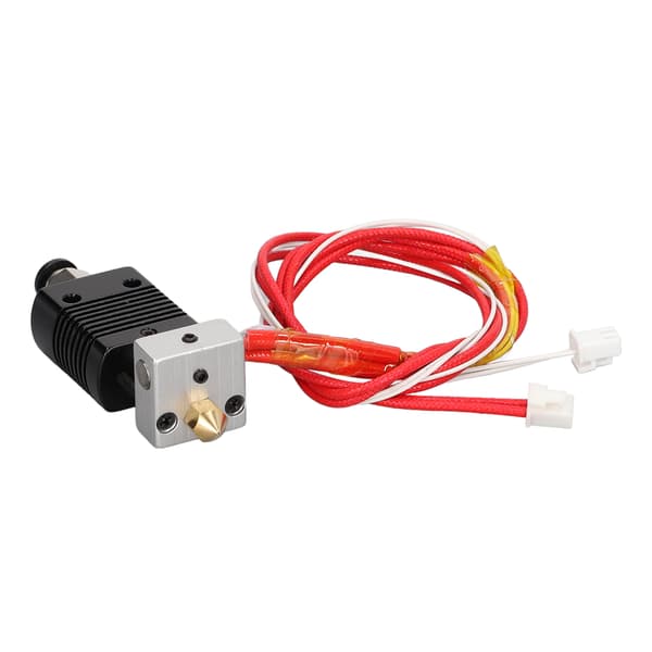 3D Printer Direkte Drev Hotend Ekstruder Kit, 24V 30W Varmeblok med 100K Termistor Sensor