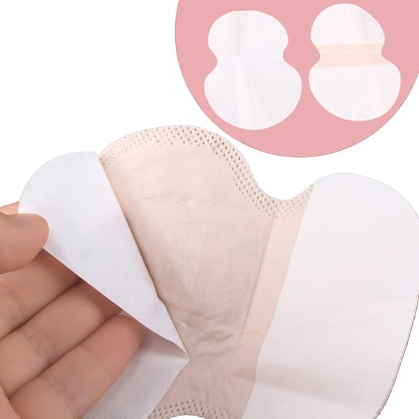 1 par armhålesvettkuddar sommar engångs absorberande antiperspirant