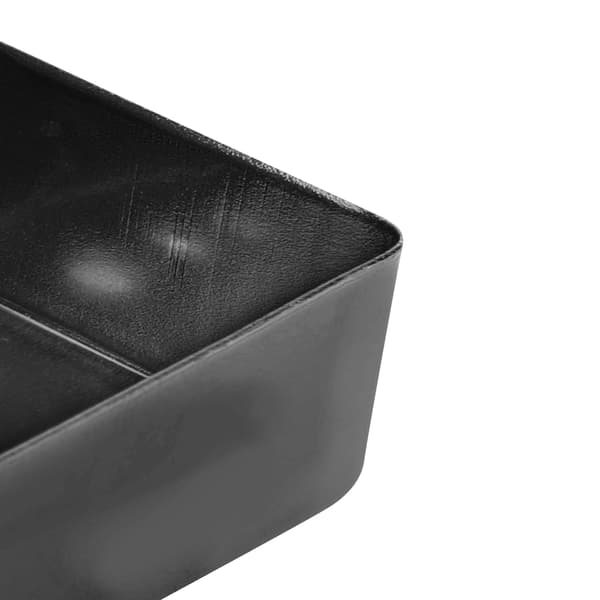 2 stk. 50 mm & 52 mm sorte nikkel pickup-covers til elektrisk guitar dele tilbehør