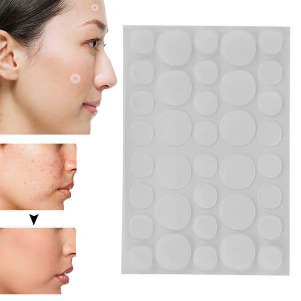 36 st akne finnplåster Transparent Blemish Spot Covering Concealing Patch Sticker