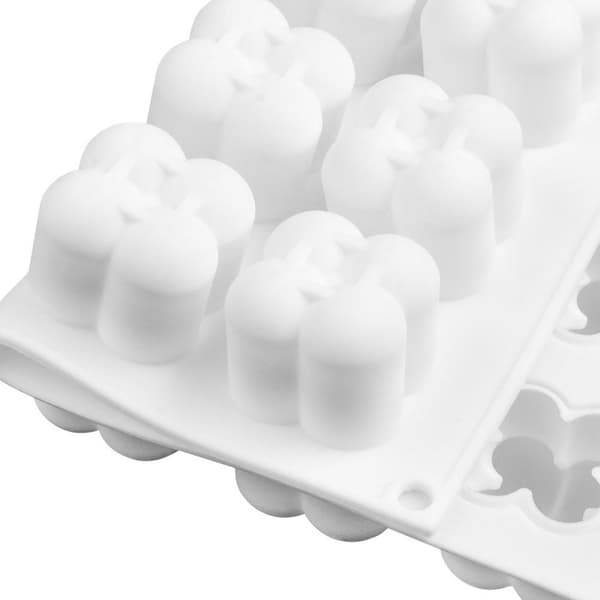 Stearinlys Silikoneform 3D Mini Boble Terning Kugle Silikoneform DIY Chokolade Stearinlys Silikoneform