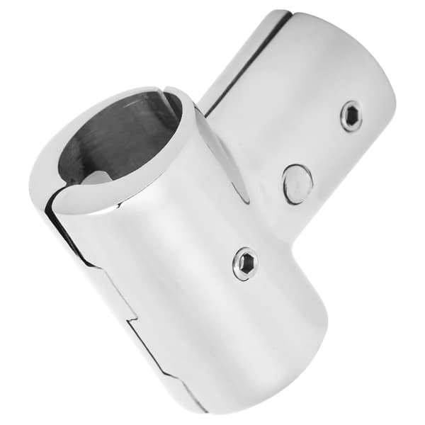 Rustfrit Stål 3-vejs T-stykke Union Forbindelse til Marine Rør, 22mm/0.9in Modhage Slangeadapter, Båd VVS Del